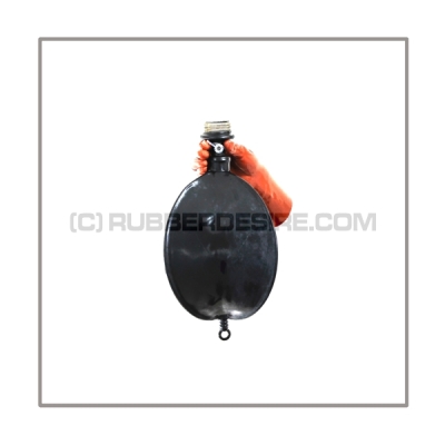 Rebreathing bag RB-G5 with gasmaskthread-port, breathingreduction-adaptor and 5 litre volume